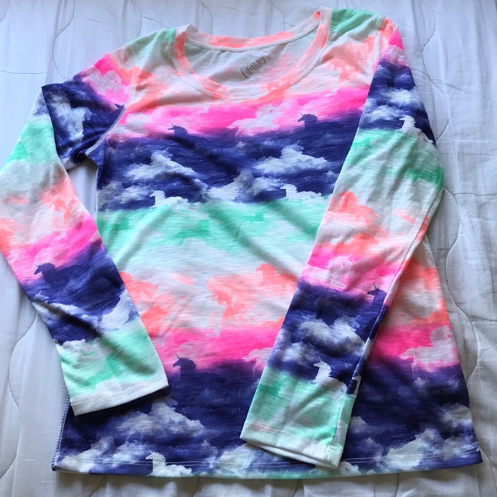Kids Unicorn long sleeve T-shirt